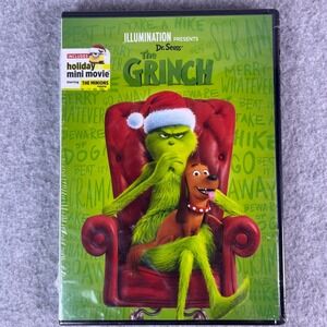 The Grinch DVD Illumination Holiday Mini Movie Dr Seuss‎ Christmas Who ville